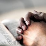 Praying Hands bible